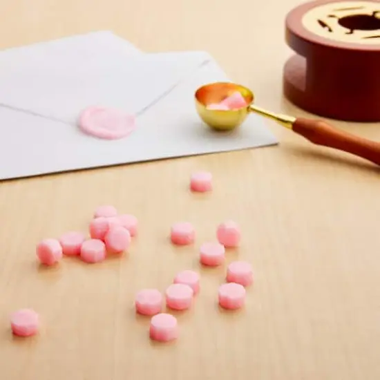 Sealing Wax Beads by Recollections&trade; Pink {3}