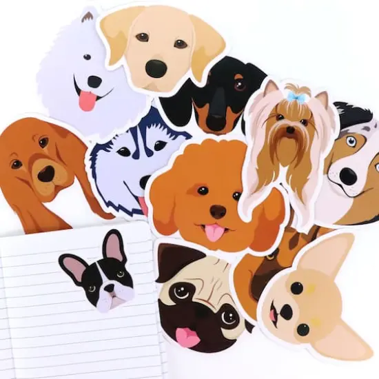Dogs Vinyl Die Cut Stickers by Recollections&trade; {3}