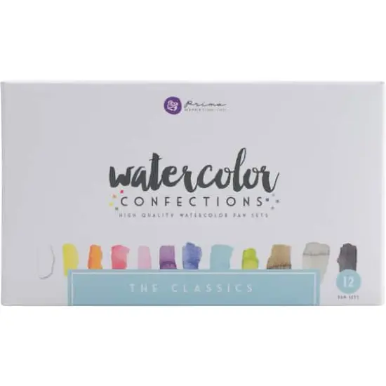 Prima&reg; Watercolor Confections The Classics Watercolor Pans {2}