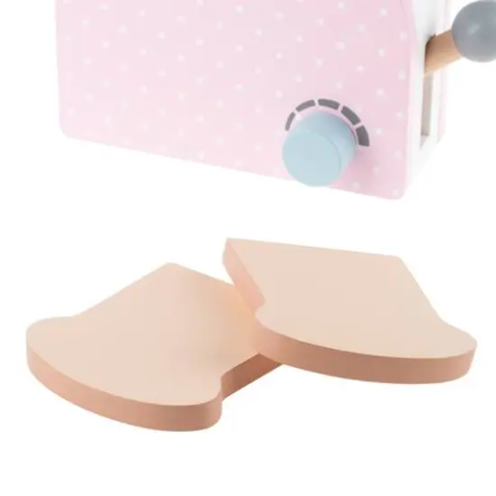 Toy Time Pretend Play Toaster Set {6}