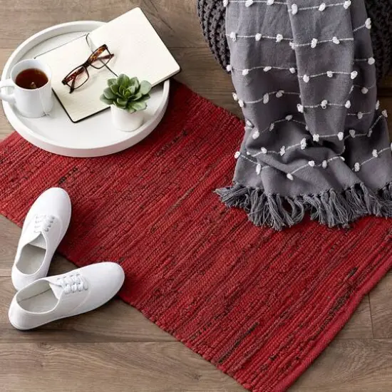 DII&reg; Multi Wine Rag Rug {7}