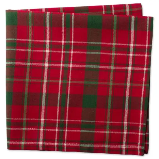 DII&reg; Tartan Holly Plaid Napkin Set, 6ct.  {8}