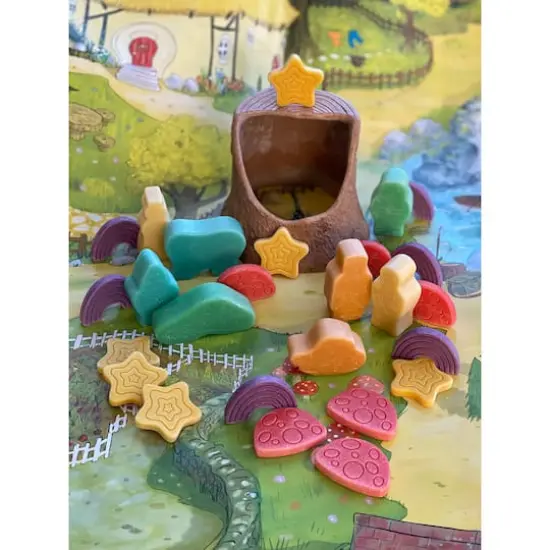 Yellow Door Scenery Stones Fairy Tale Play Set {6}