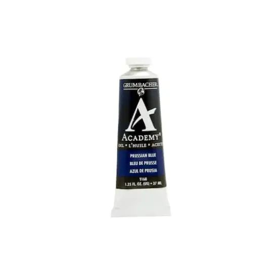 Grumbacher&reg; Academy&reg; Oil Color, 37mL Prussian Blue {1}