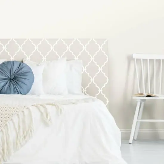 RoomMates Modern Trellis Peel & Stick Wallpaper Beige {7}