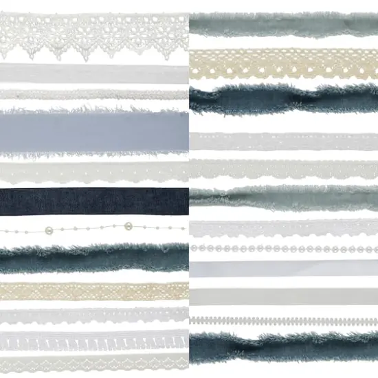 1yd. Mixed 25 Piece Trim Bundle by Celebrate It&reg; Denim {3}