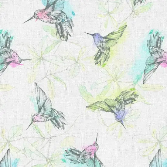 Fabric Editions Hummingbird Cotton Fabric {4}