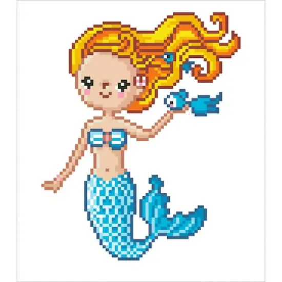 Diamond Dotz&reg; Beginner Sweet Swimmer Diamond Painting Kit {3}