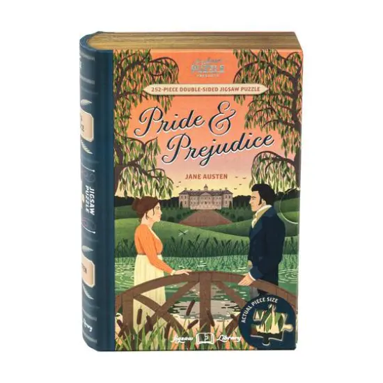 Jane Austen's Pride & Prejudice Double-Sided Jigsaw Puzzle: 252 Pcs {4}