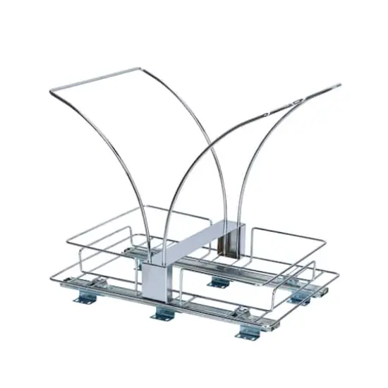 Household Essentials Glidez Double Pull Out Trash Can {8}