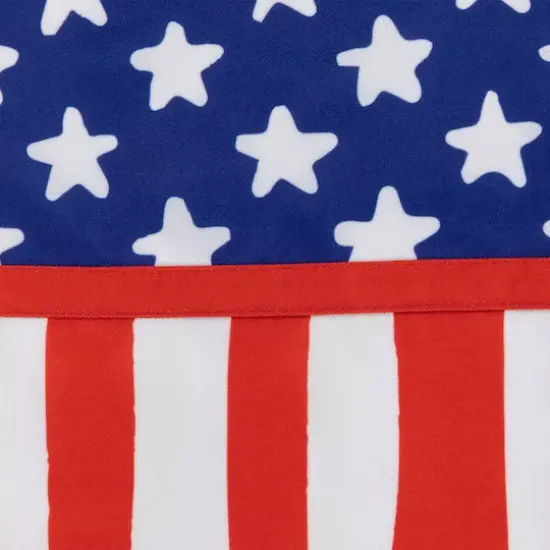 31.5" Adjustable Stars & Stripes Americana Cooking Apron {4}