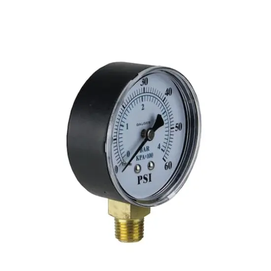 3.25" Side Mount Pressure Gauge for Pool Pump {3}