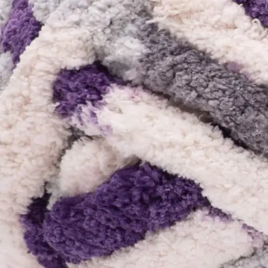 Bernat&reg; Blanket Big&trade; Yarn Plum Fest {3}