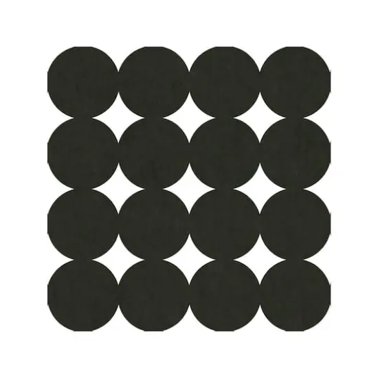 RoomMates Charcoal Modern Circles Acoustical Peel & Stick Tiles {1}