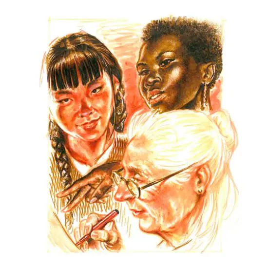 Faber-Castell&reg; PITT&reg; 6 Color Artist Brush Pen Set Portrait {8}