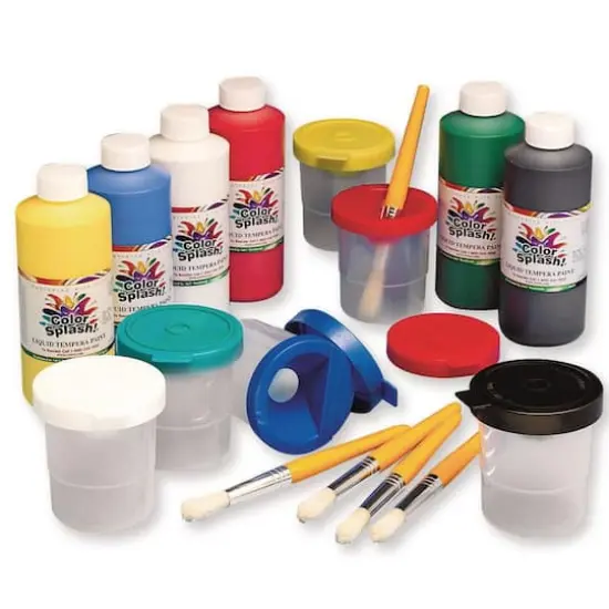 Color Splash!&reg; Easy Pack Liquid Tempera Paint Art Set {1}