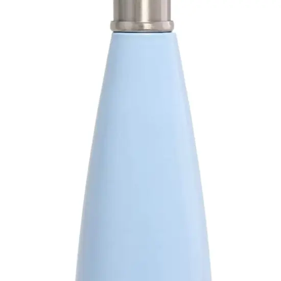 Lalia Home 27" Stylus Table Lamp with White Fabric Shade Blue {8}