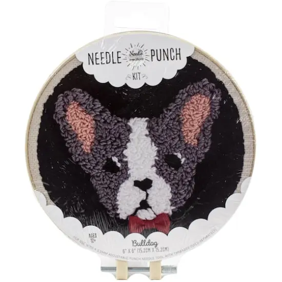 Fabric Editions Needle Creations Bulldog Needle Punch Kit {1}