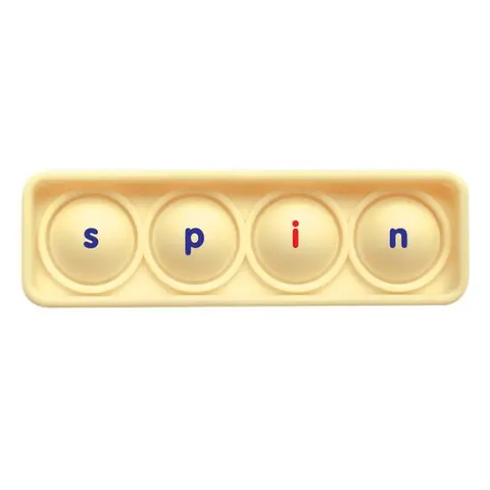 Junior Learning® Pop and Learn!™ Bubble Boards CCVC Language Arts & Sensory Learning {7}