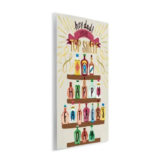 Stupell Industries Dad You're Top Shelf Phrase Wall Plaque Art {4}