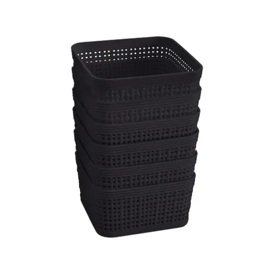 Simplify 5" Black Organizers, 6ct. {5}