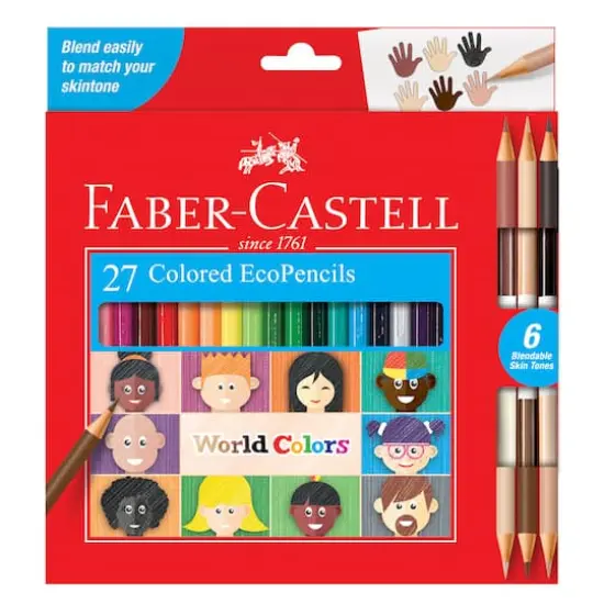 Faber-Castell 27 Color World Colors EcoPencils {1}