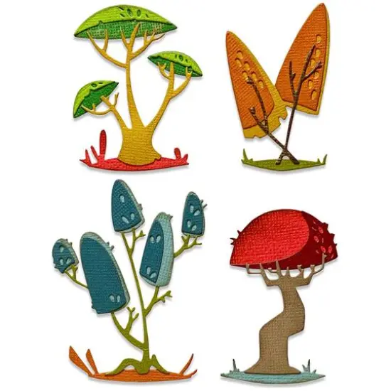 Sizzix&reg; Thinlits&reg; Tim Holtz&reg; Toadstool Dies {3}