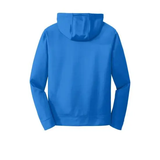 Port & Company&reg; Performance Fleece Pullover Hooded Adult Sweatshirt Royal {4}