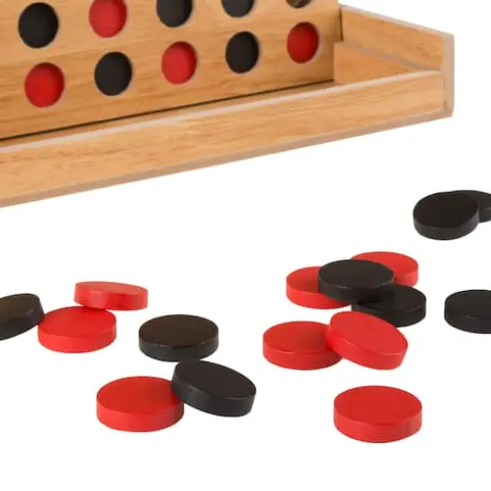 Toy Time Classic Four in a Row Wooden Game {7}
