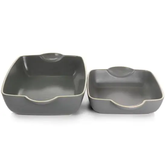 Gibson Home&reg; Rockaway Stoneware Nesting Bakeware Set {6}