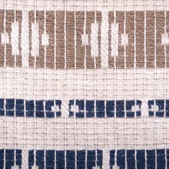 DII&reg; French Blue & Stone Colby Southwest Throw {3}