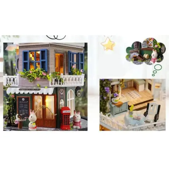 Wizardi Miniature Roombox: Look for a Star Dollhouse Kit {5}
