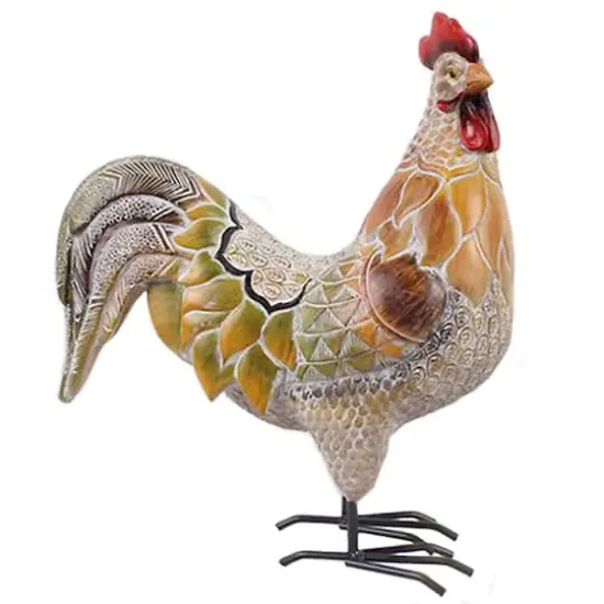 Santa's Workshop 10" Grand Rooster Figurine {1}