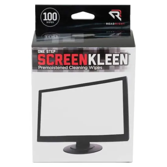 Read Right&reg; Screen Kleen&trade; One Step Screen Cleaner Wet Wipes, 100ct. {1}