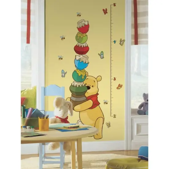 RoomMates Winnie the Pooh Peel & Stick Inches Growth Chart {6}