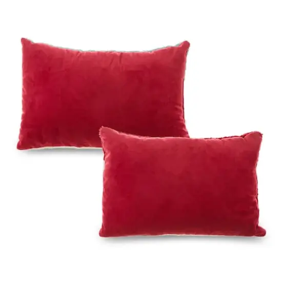 Glitzhome&reg; Hooked Christmas Cat & Dog Pillows, 2ct. {7}
