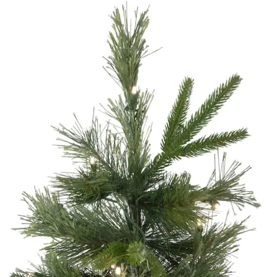 7.5 Ft. Pre-Lit Cashmere Mixed Pine Artificial Christmas Tree, Warm White LED Lights {5}