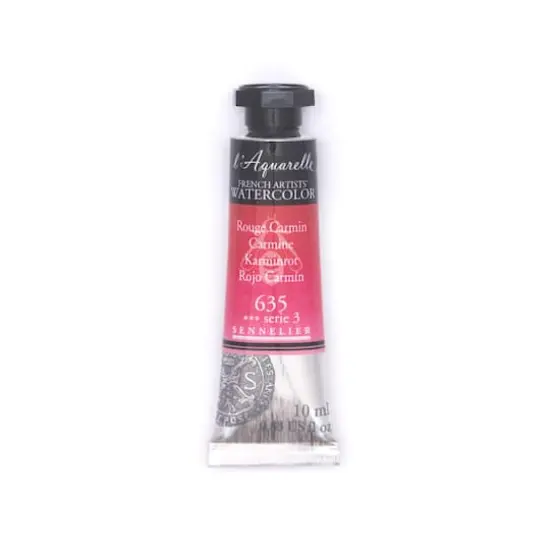 Sennelier French Artists' Watercolor, 10mL 635 Carmine S3 {1}