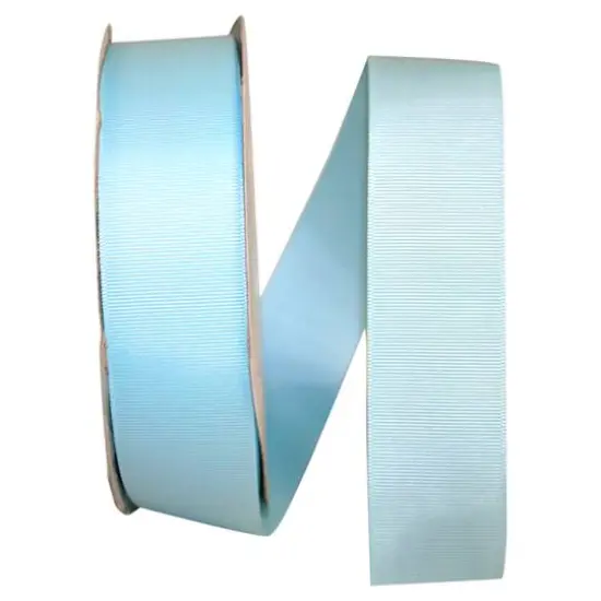 The Ribbon Roll 1.5" x 50yd. Grosgrain Solid Ribbon Light Blue {1}