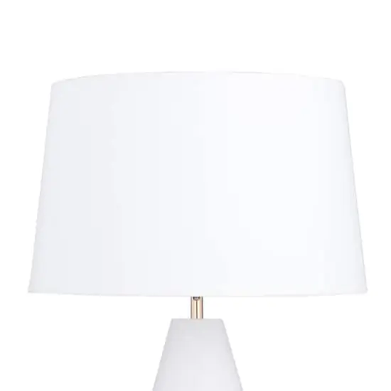 CosmoLiving by Cosmopolitan 27" Contemporary Table Lamp White {4}