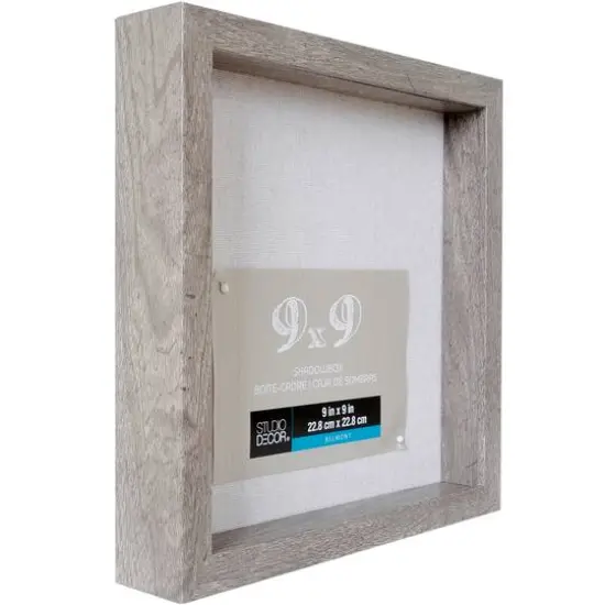 Gray Belmont Shadow Box by Studio D&eacute;cor&reg; {3}