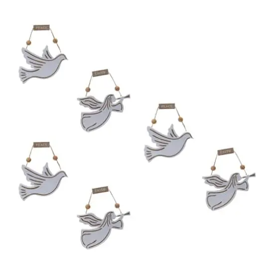 Dove & Angel Sentiment Ornament Set {1}