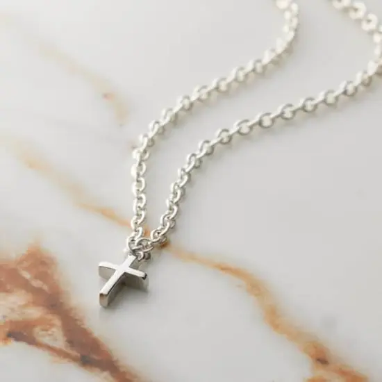 Sterling Silver Cross Icon Charm by Bead Landing&trade; {3}