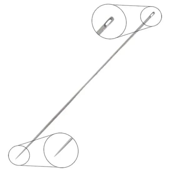 Tulip&reg; Size 8 Japanese Milliners Straw Beading Needles, 6ct. {3}