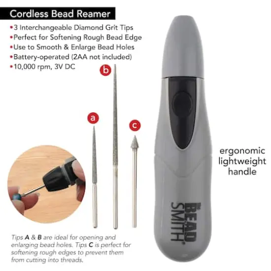 The Beadsmith&reg; Cordless Bead Reamer {5}