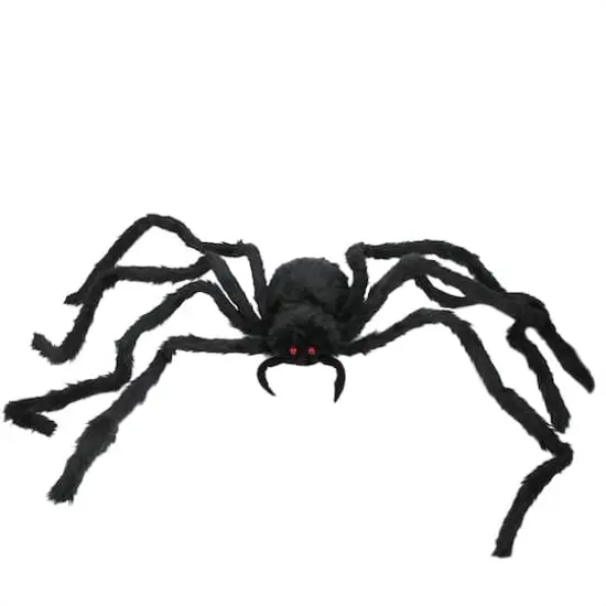 48" Spider with LED Flashing Eyes Halloween Decoration {1}