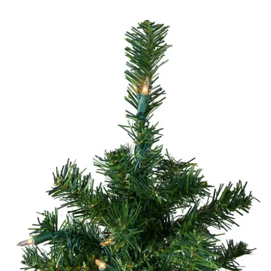3ft. Pre-Lit Medium Mixed Classic Pine Artificial Christmas Tree, Clear Lights {4}