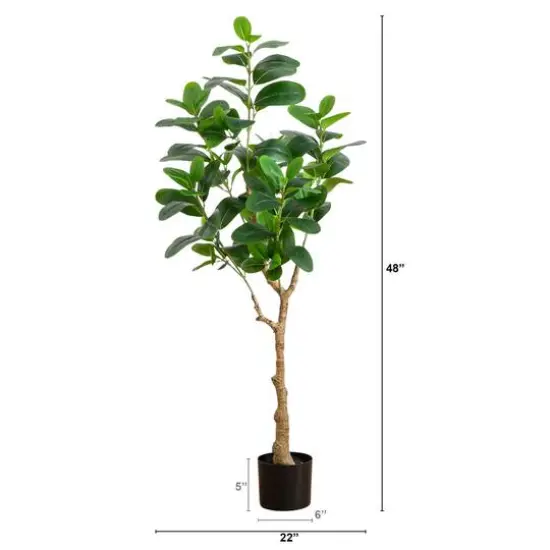 4ft. Artificial Audrey Ficus Tree {9}