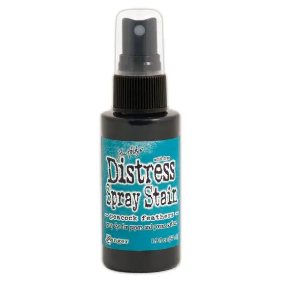 Tim Holtz Distress&reg; Spray Stain, 1.9oz. Peacock Feathers {1}