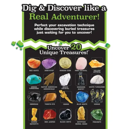 ArtSkills&reg; Epic Lab Hidden Treasures Dig Kit with Real Gems {3}